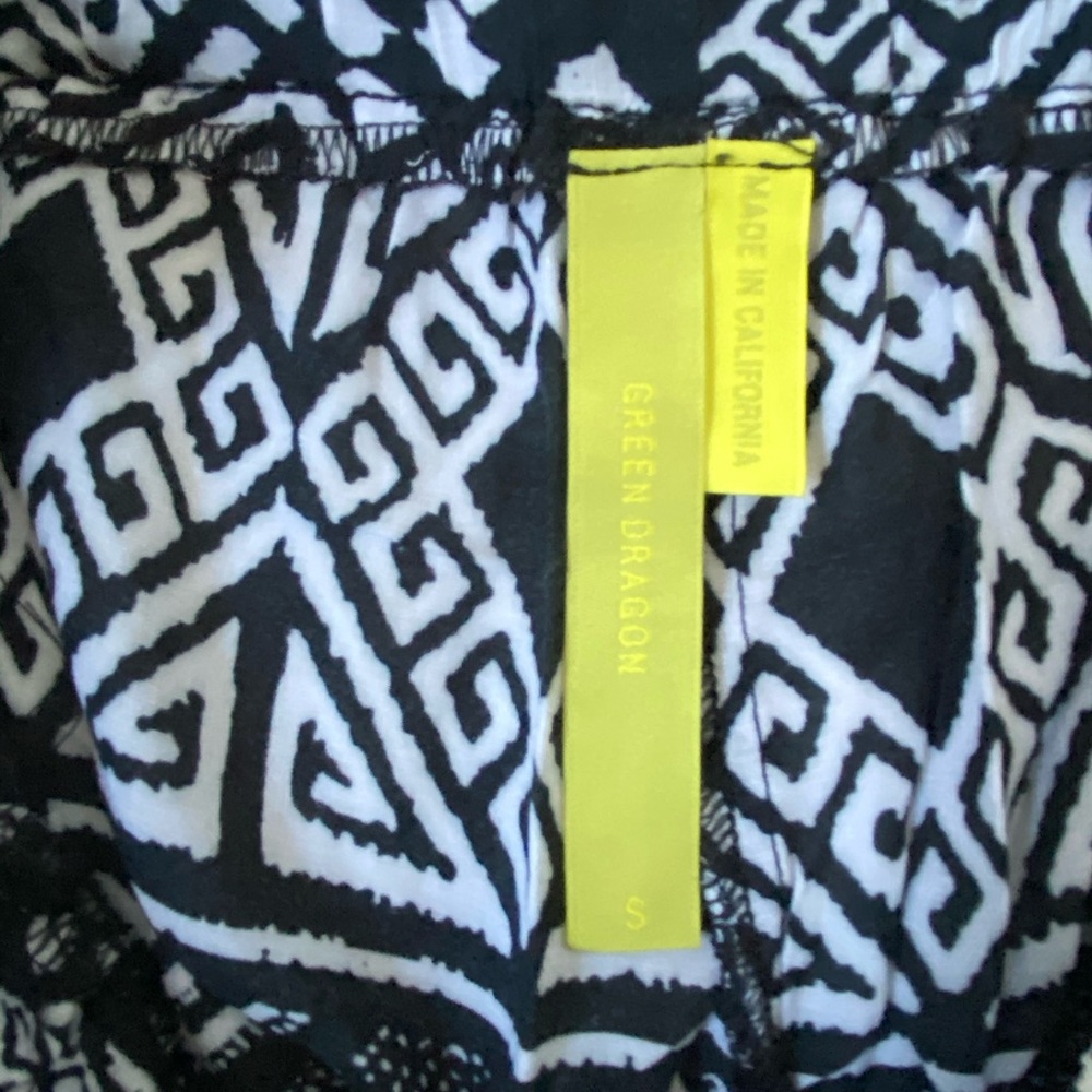 Green Dragon Black/White Lounge Pant Women Size S - Picture 2 of 5